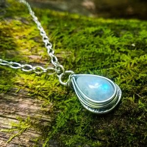 Midnight Magic"- Moonstone Necklace